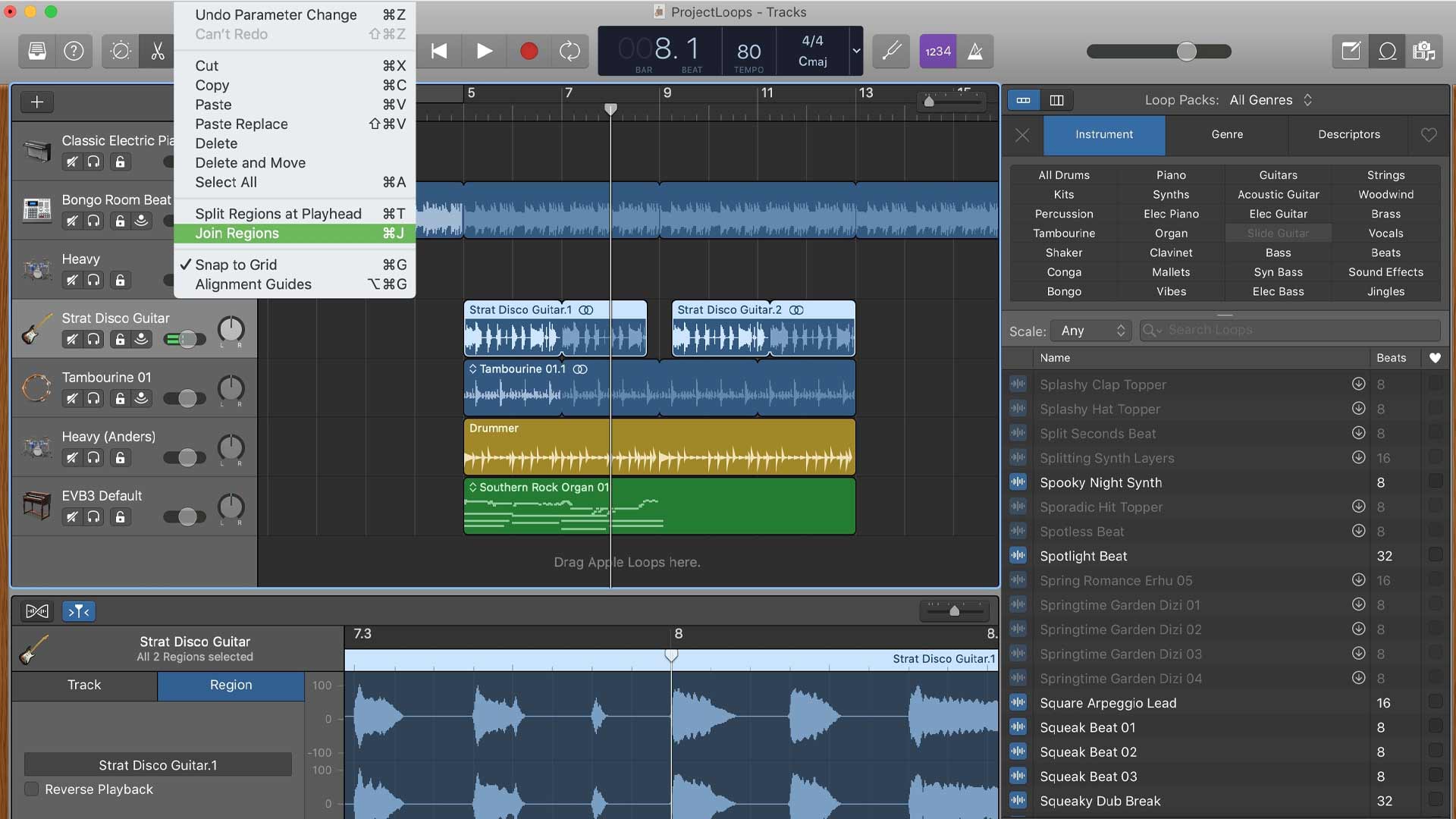 GarageBandScreenshot 1